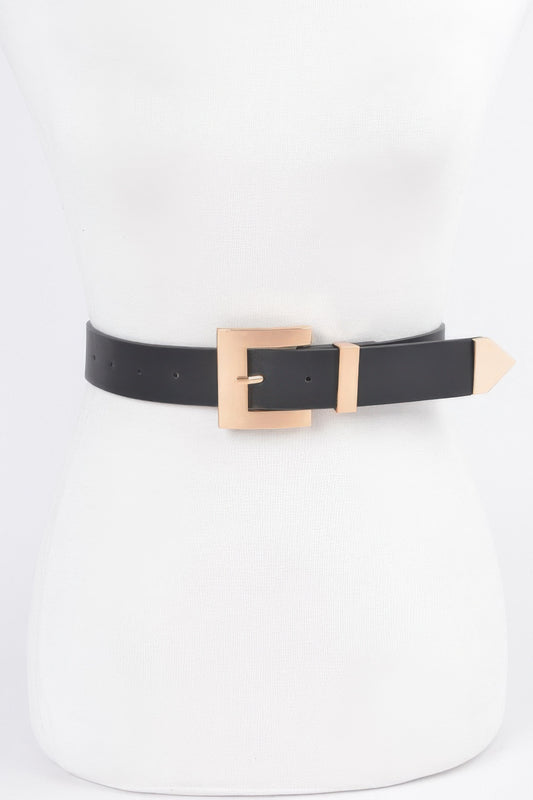 Classic Big Buckle Belt | Mixtshop LLC