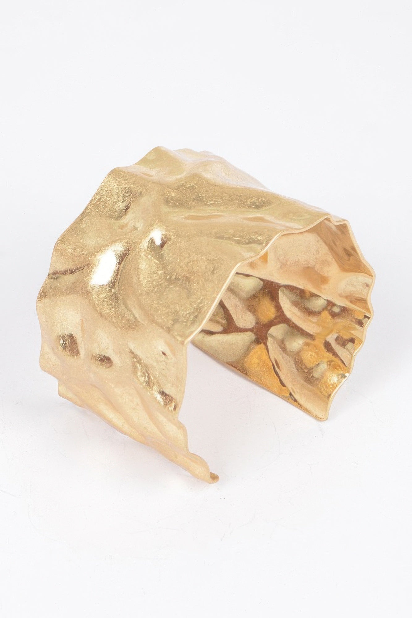 Hammered Metal Cuff | Mixtshop LLC