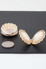Modern Clam Shell Earrings | Mixtshop LLC