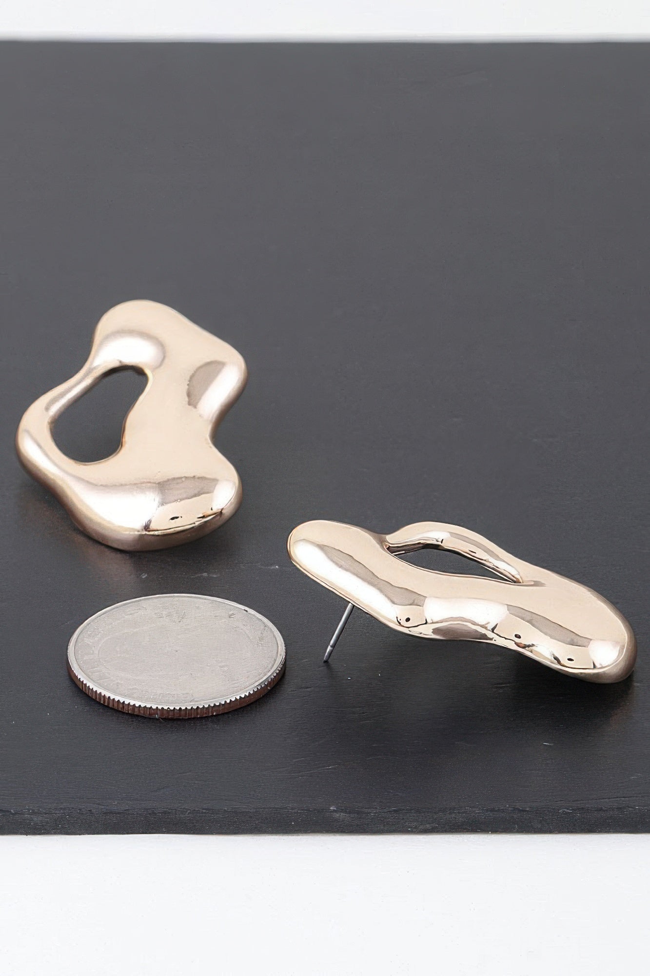 Abstract Modern Puddle Earrings | Mixtshop LLC