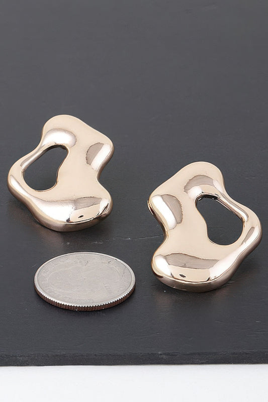 Abstract Modern Puddle Earrings | Mixtshop LLC