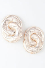 Interweaved Infinity Loop Earrings | Mixtshop LLC