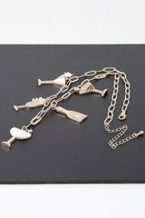 Party Drinks Charm Necklace | Mixtshop LLC