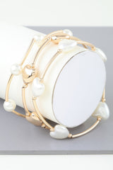 Simple Heart Beaded Wrap Bracelet | Mixtshop LLC