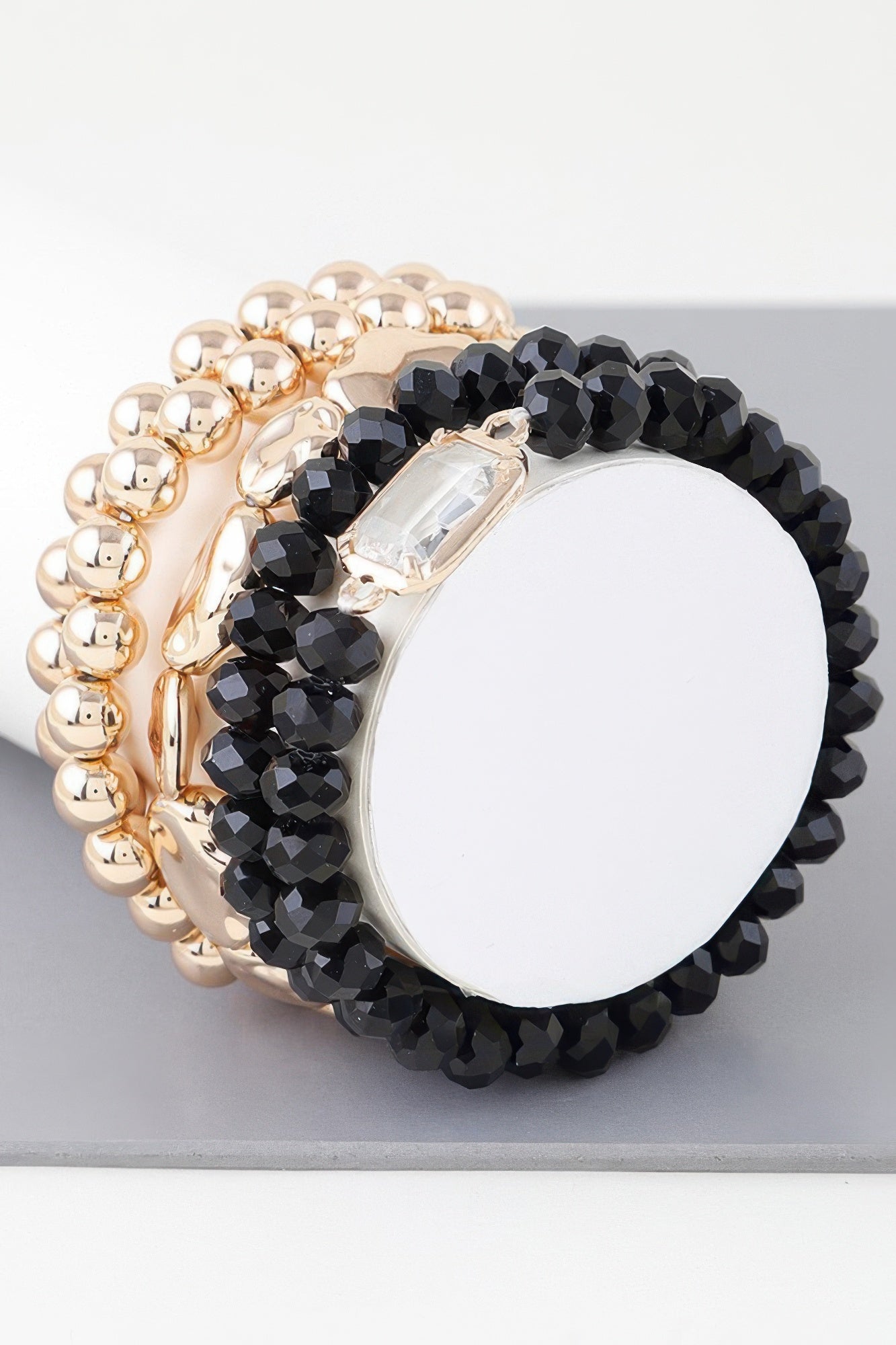 Multicolor Crystal Beaded Bracelet | Mixtshop LLC