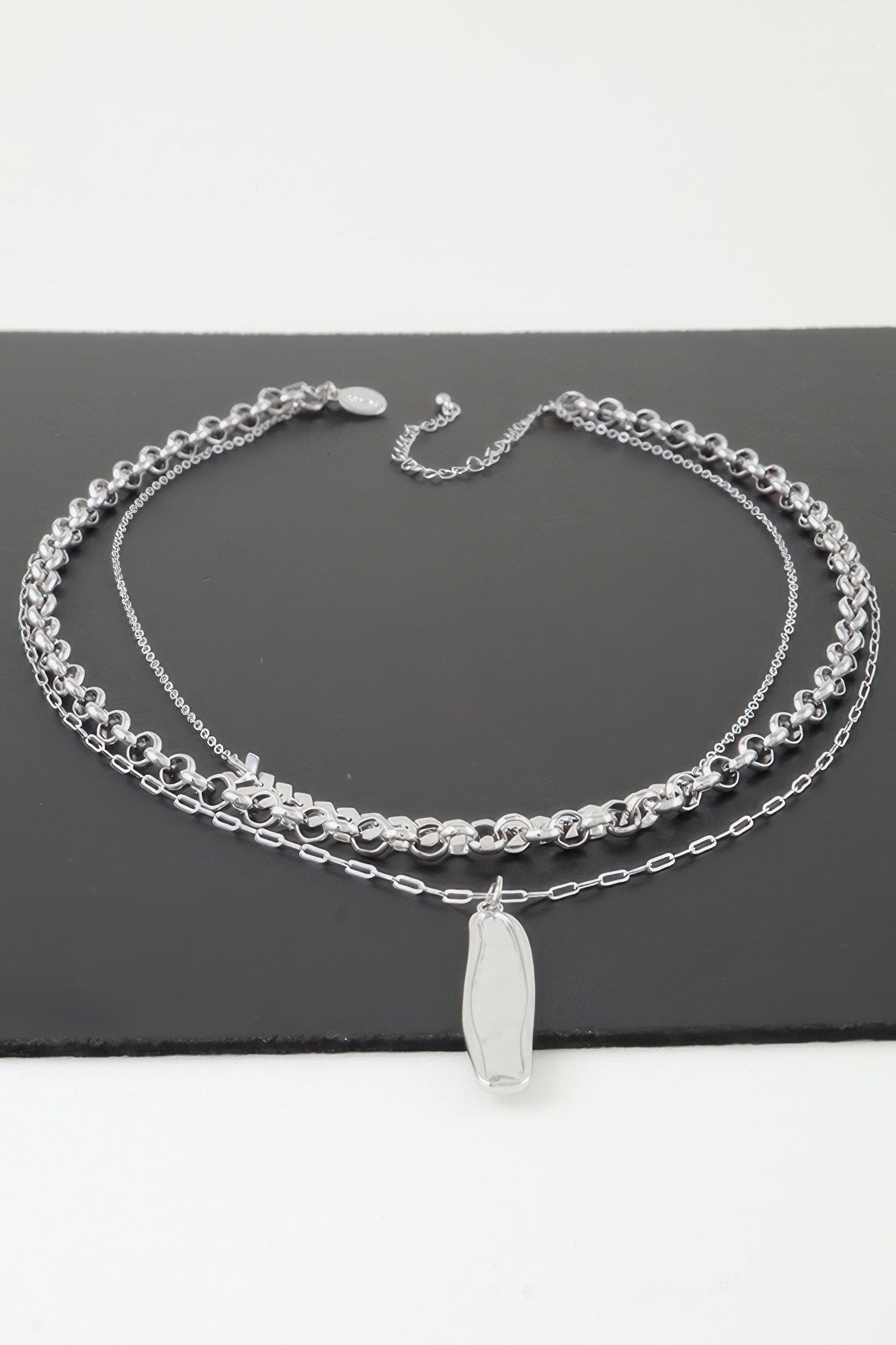 Multi Abstract Bar Chain Necklace | Mixtshop LLC
