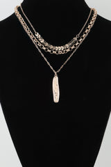Multi Abstract Bar Chain Necklace | Mixtshop LLC