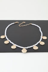 Clamshell Charm Pearl Necklace | Mixtshop LLC