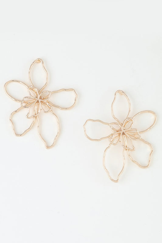 Delicate Abstract Flower Earrings | Mixtshop LLC
