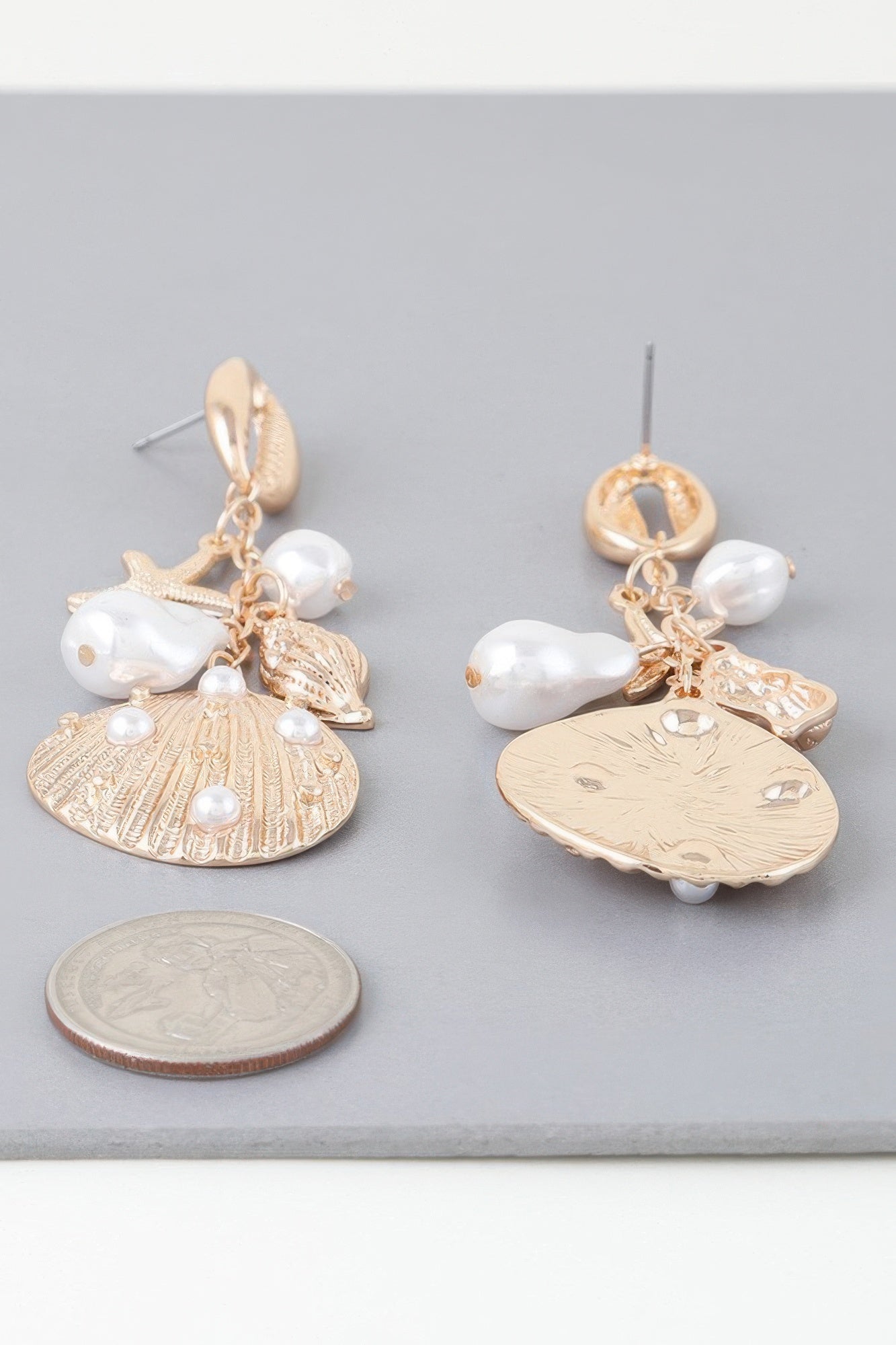 Pearled Under The Sea Drop Earrings | Mixtshop LLC
