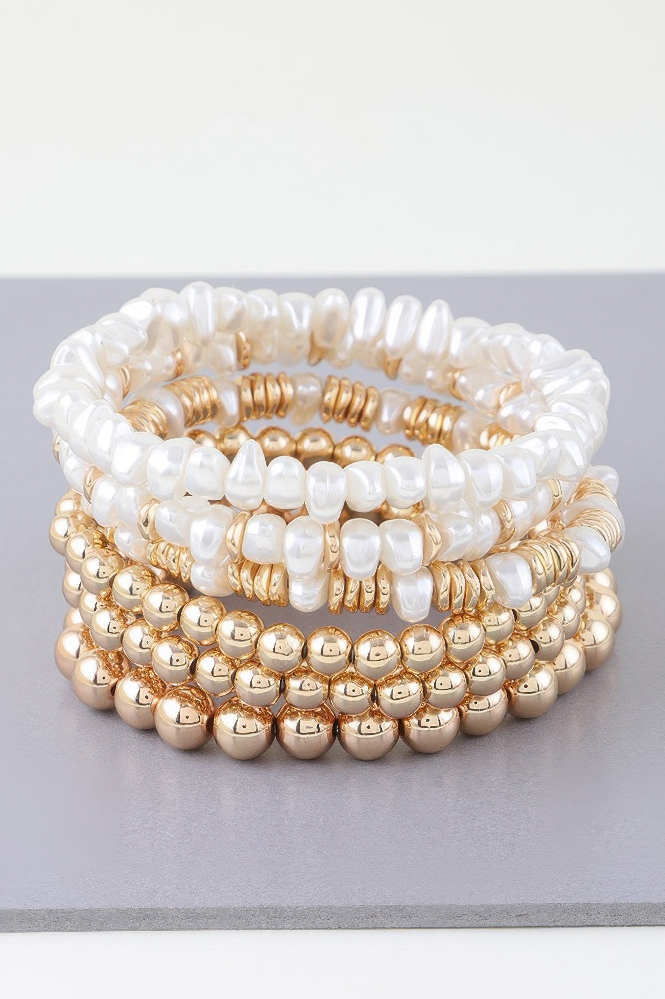 Multi Pearl Beaded Bracelet | Mixtshop LLC