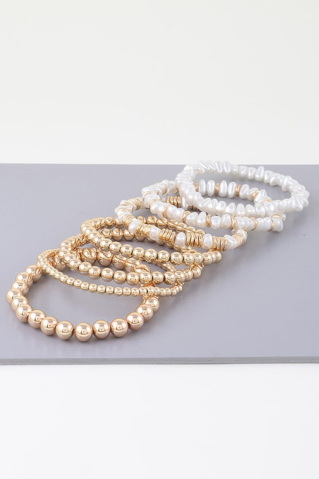 Multi Pearl Beaded Bracelet | Mixtshop LLC