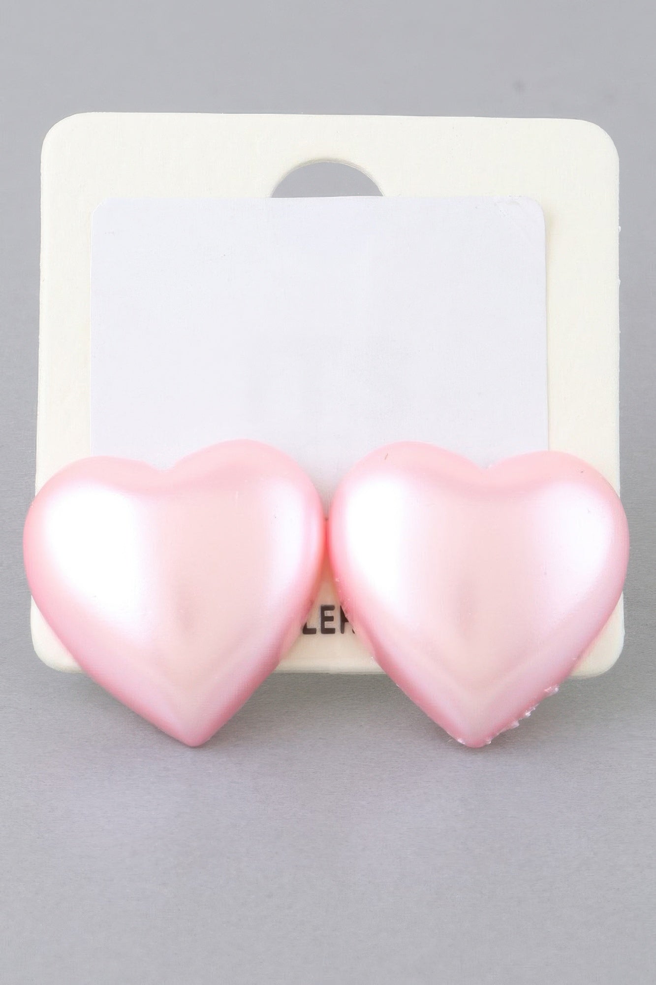 Luminous Heart Stud Earrings | Mixtshop LLC