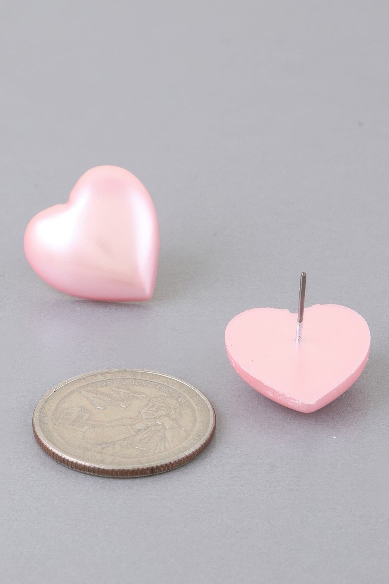 Luminous Heart Stud Earrings | Mixtshop LLC