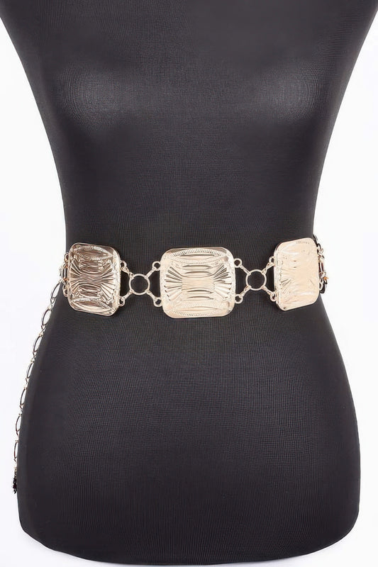 Multi Metal Chain Belt | Mixtshop LLC