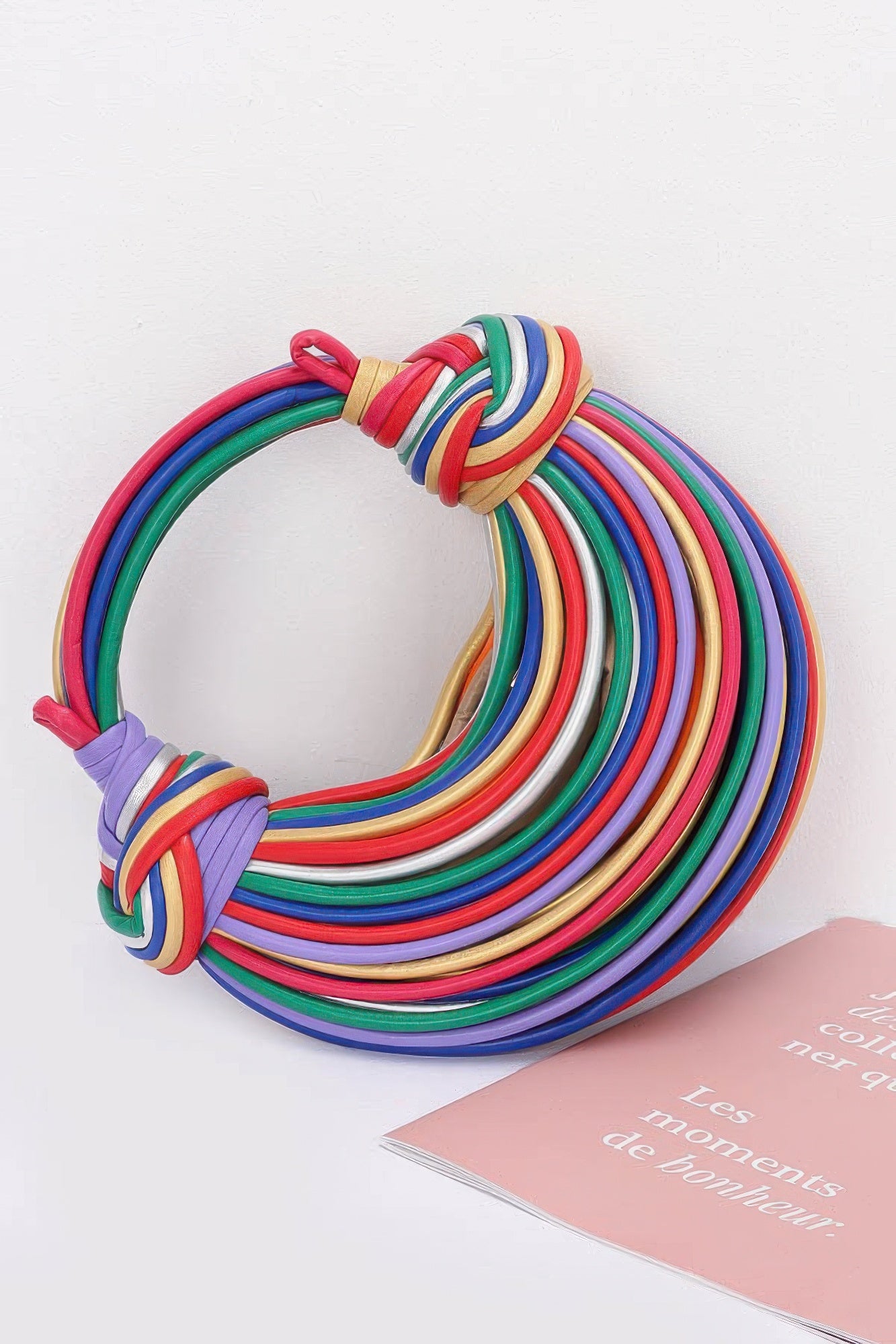 Faux Leather Rope Hobo Bag | Mixtshop LLC