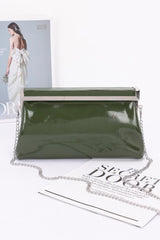 Patent Leather Frame Clutch Bag | Mixtshop LLC