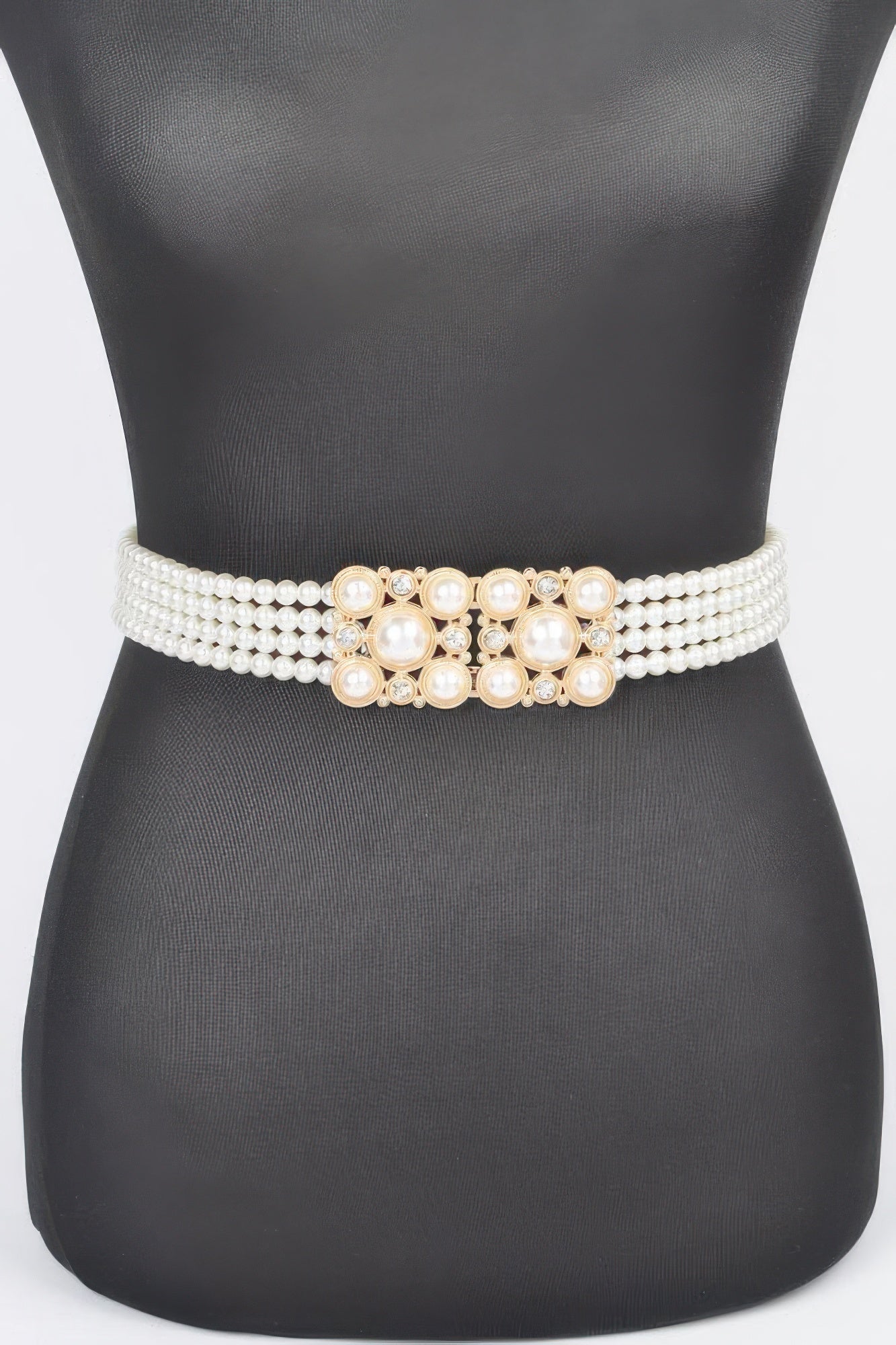 Faux Pearl Elastic Belt | Mixtshop LLC
