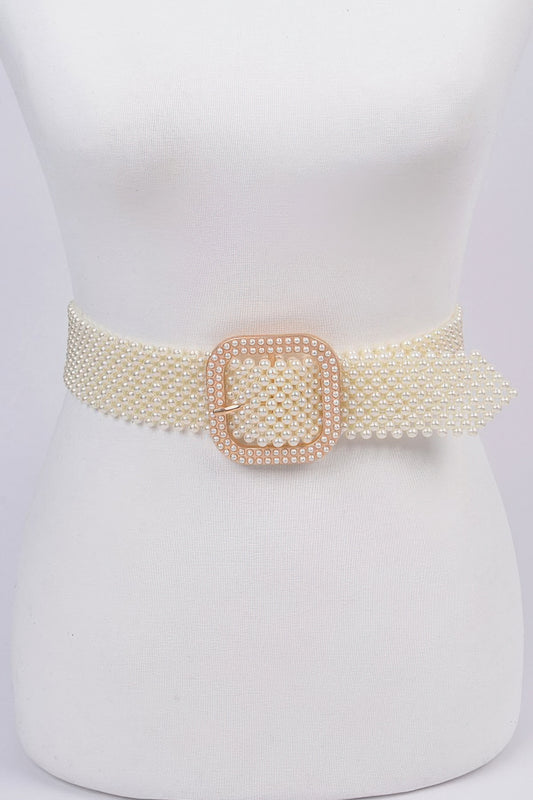 Knitted Pearl Beltt | Mixtshop LLC