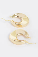 Vintage Gold Dip Metal Earring | Mixtshop LLC