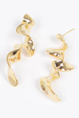 Metal Gold Plated Earring | Mixtshop LLC