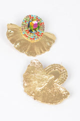 Rhinestone Metal Earrings | Mixtshop LLC