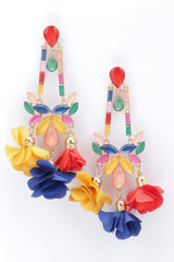 Flower Rhinestone Earring | Mixtshop LLC