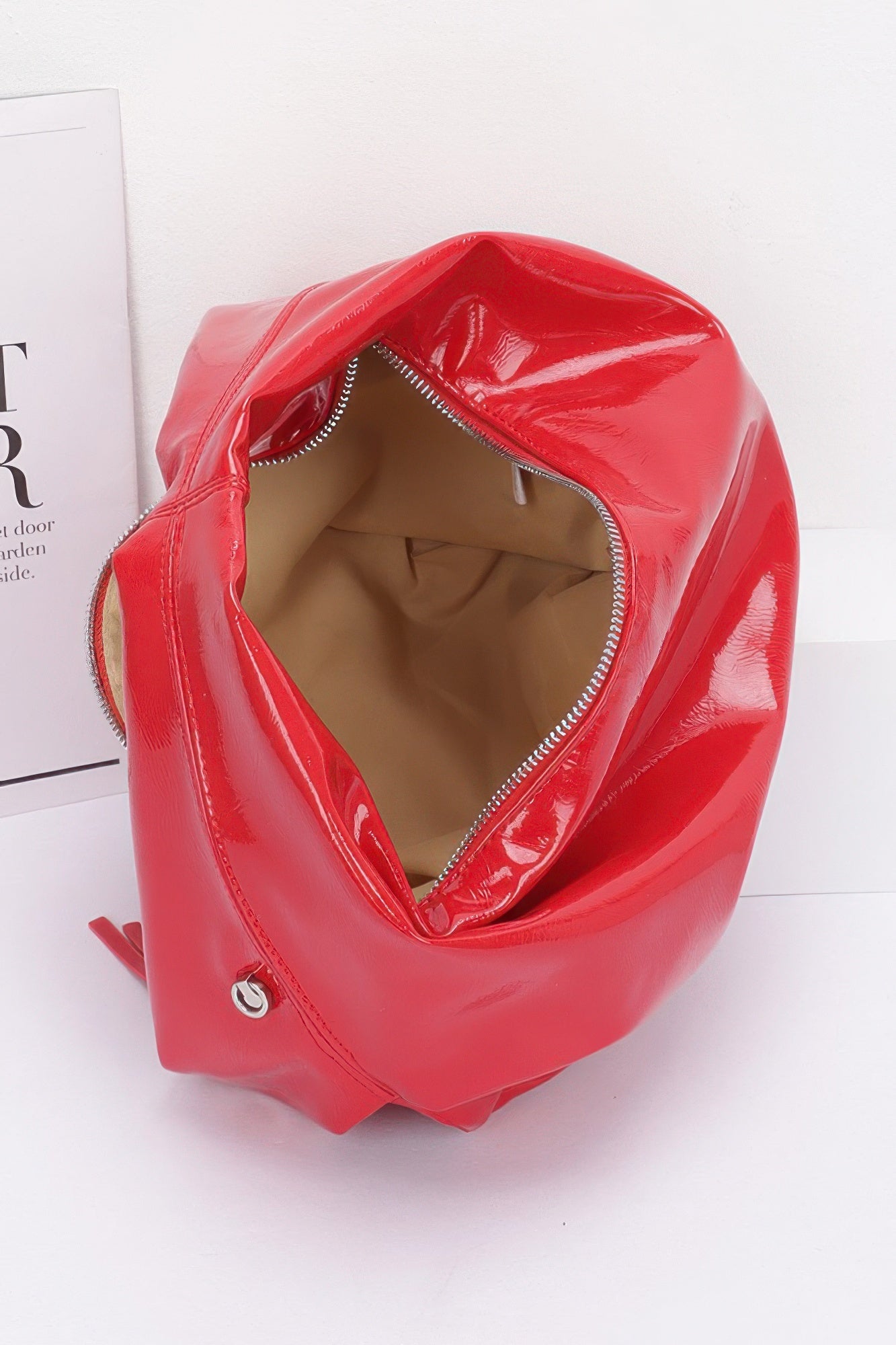 Patent Leather Hobo Bag | Mixtshop LLC
