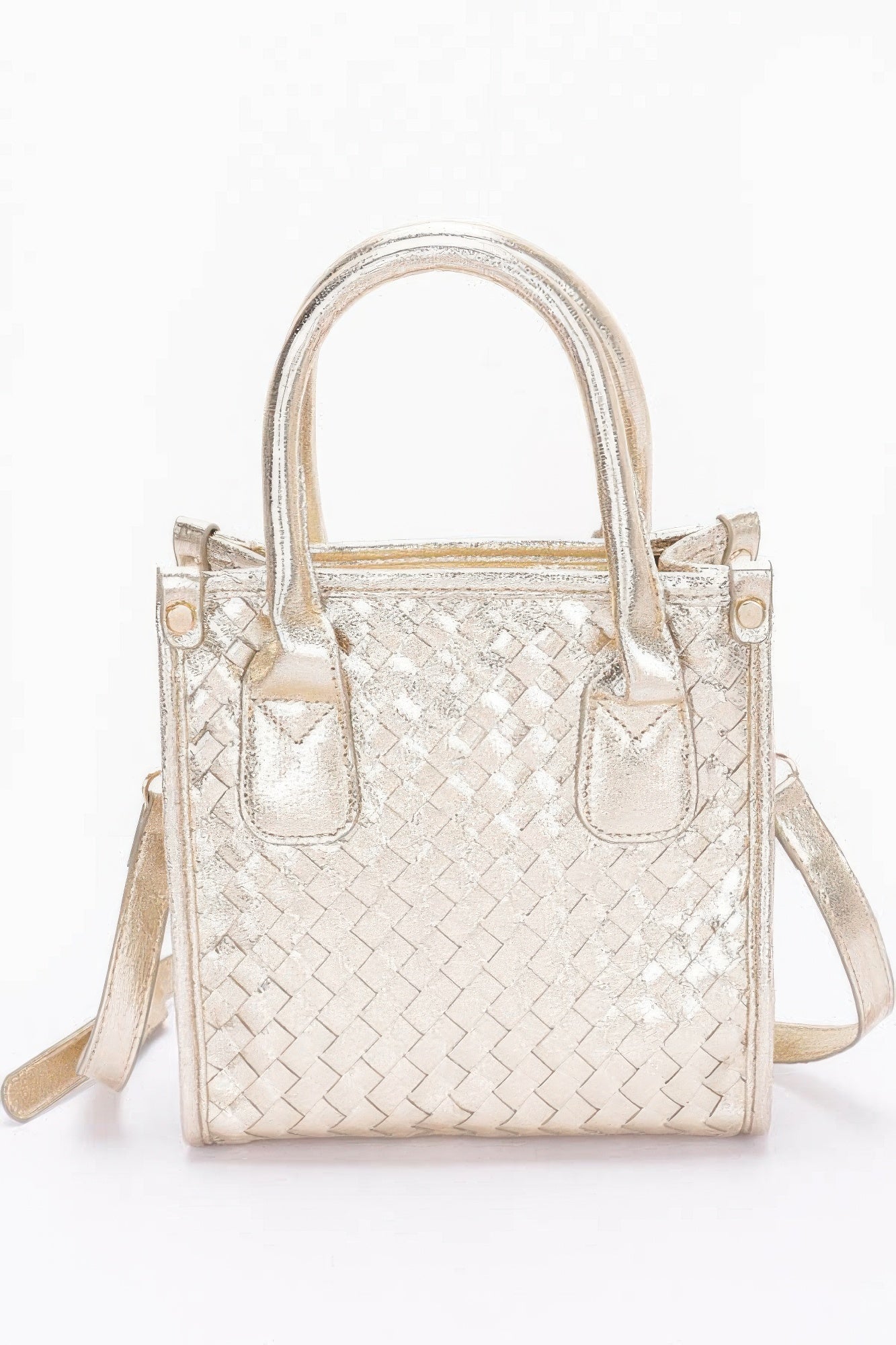 Metallic Braided Tote Bag | Mixtshop LLC