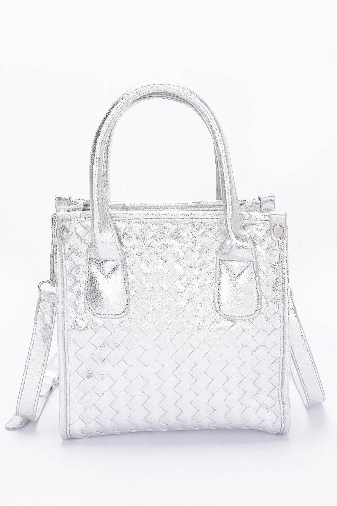 Metallic Braided Tote Bag | Mixtshop LLC