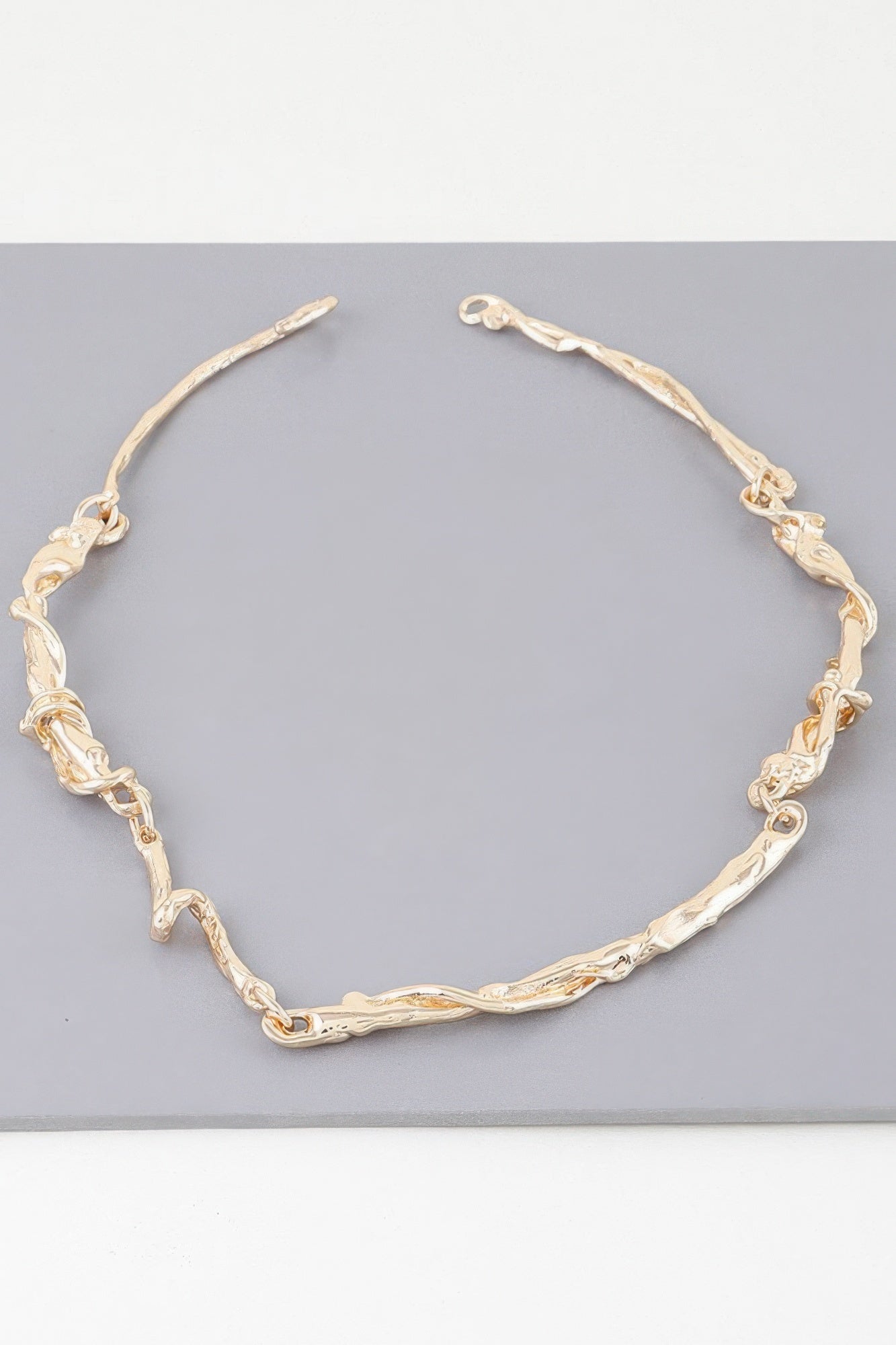 Multi Twisted Abstract Necklace | Mixtshop LLC