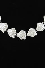 Hammered Sea Shell Charm Necklace | Mixtshop LLC