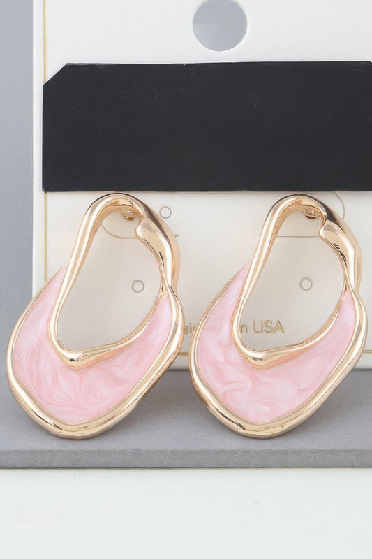 Multi Abstract Marble Ripple Earrings | Mixtshop LLC