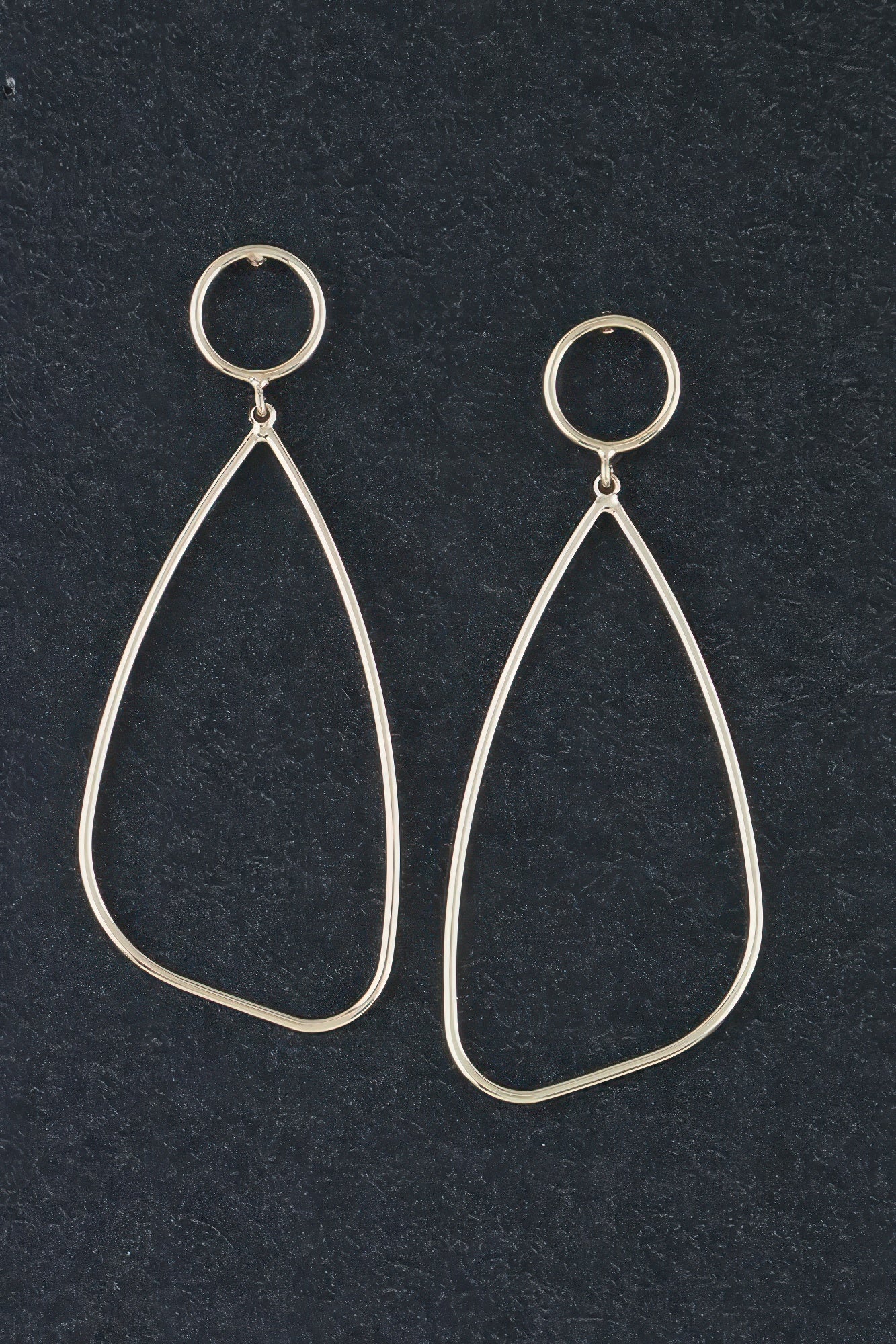 Minimal Abstract Teardrop Earrings | Mixtshop LLC