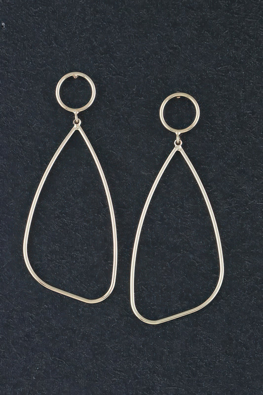 Minimal Abstract Teardrop Earrings | Mixtshop LLC