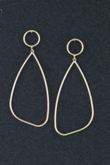 Minimal Abstract Teardrop Earrings | Mixtshop LLC