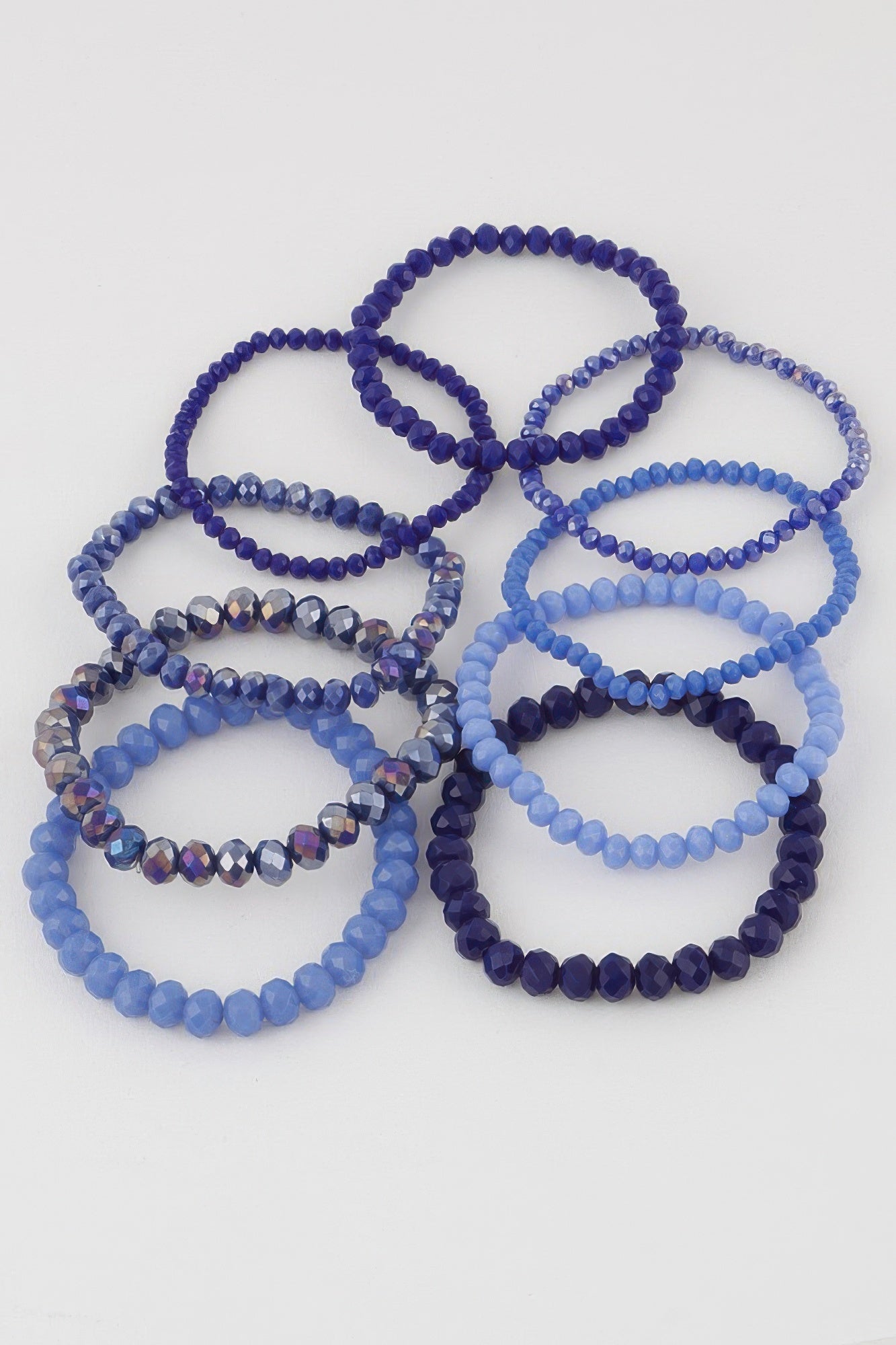 Multi Blaze Crystal Beaded Bracelet | Mixtshop LLC