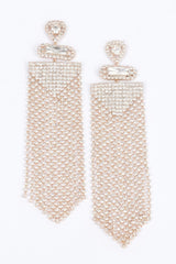 Rhinestone Fringe Earring | Mixtshop LLC