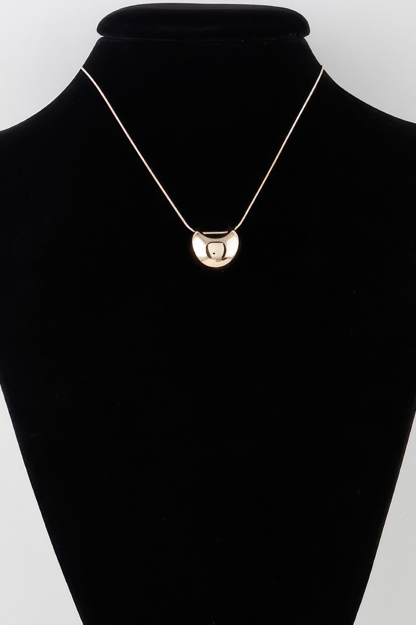 Grooved Pendant Necklace | Mixtshop LLC