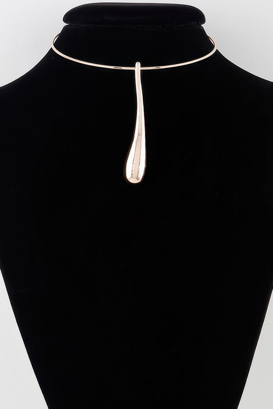 Long Tear Drop Necklace | Mixtshop LLC