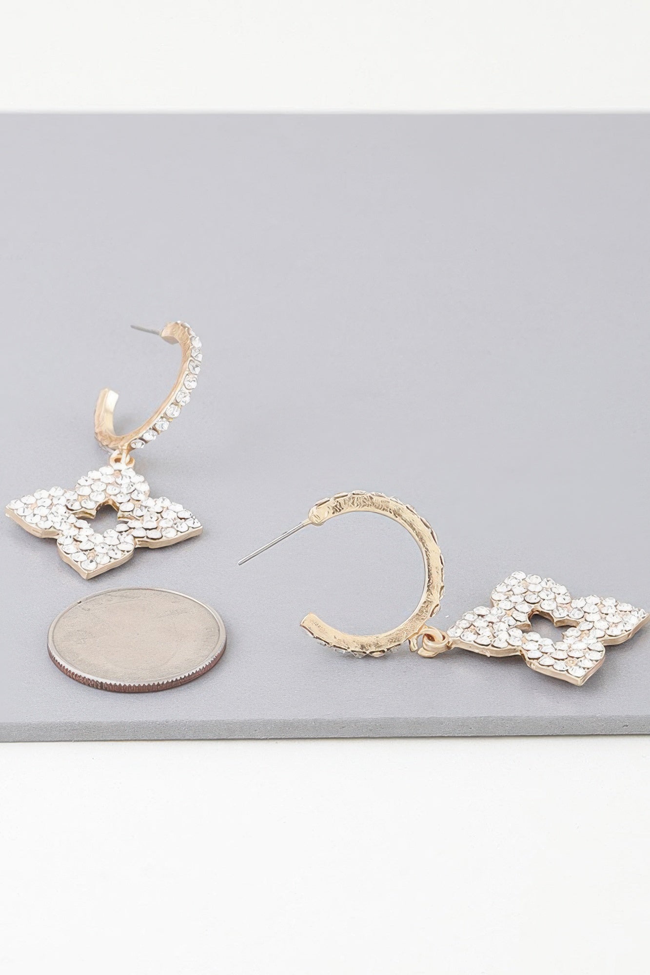 Bejeweled Flower Earrings | Mixtshop LLC