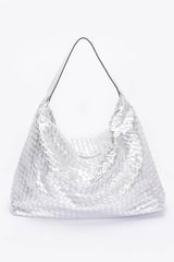 Metallic Braided Tote Bag | Mixtshop LLC
