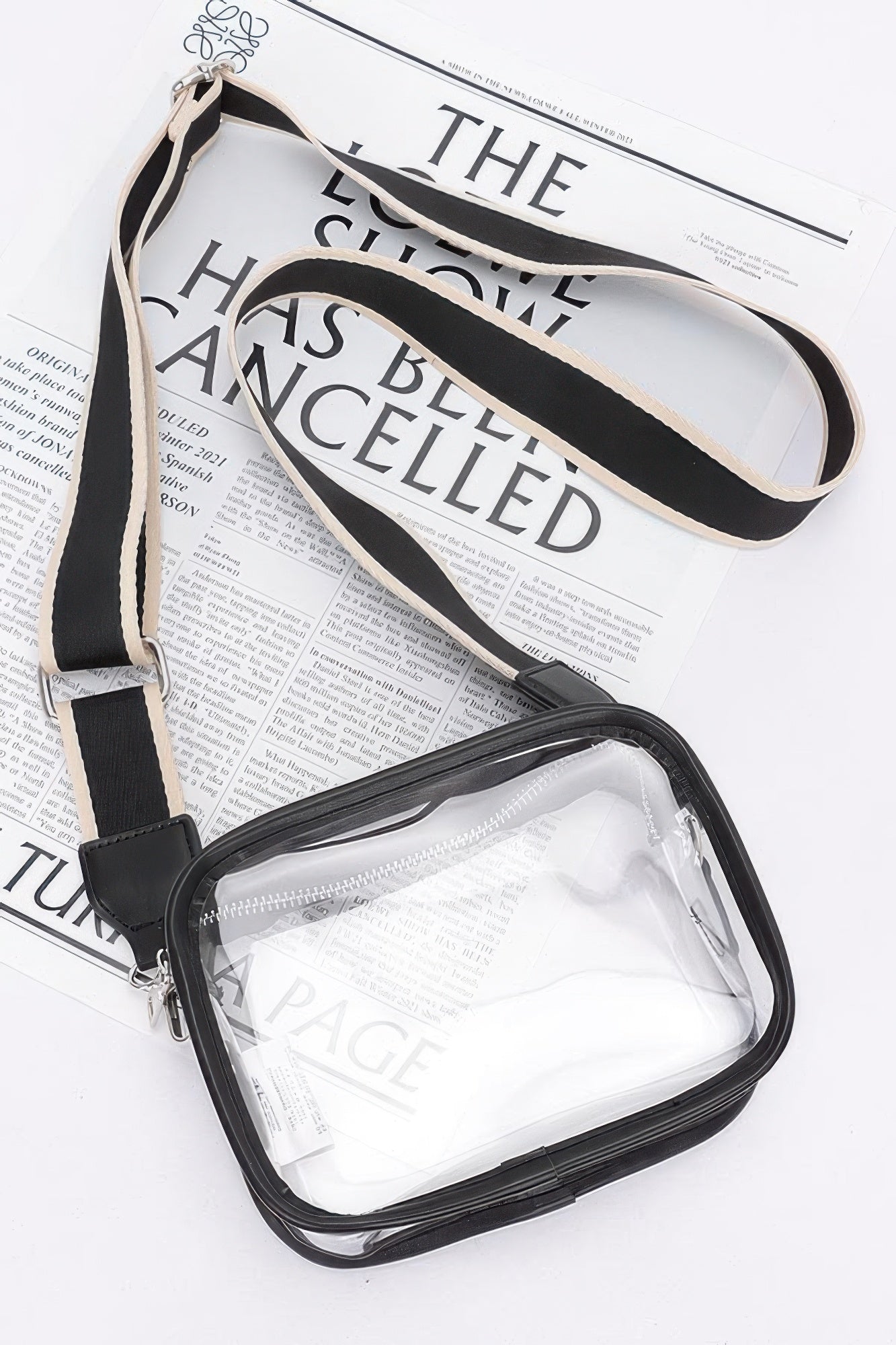 Transparent Camera Bag W/ Wide Strap | Mixtshop LLC