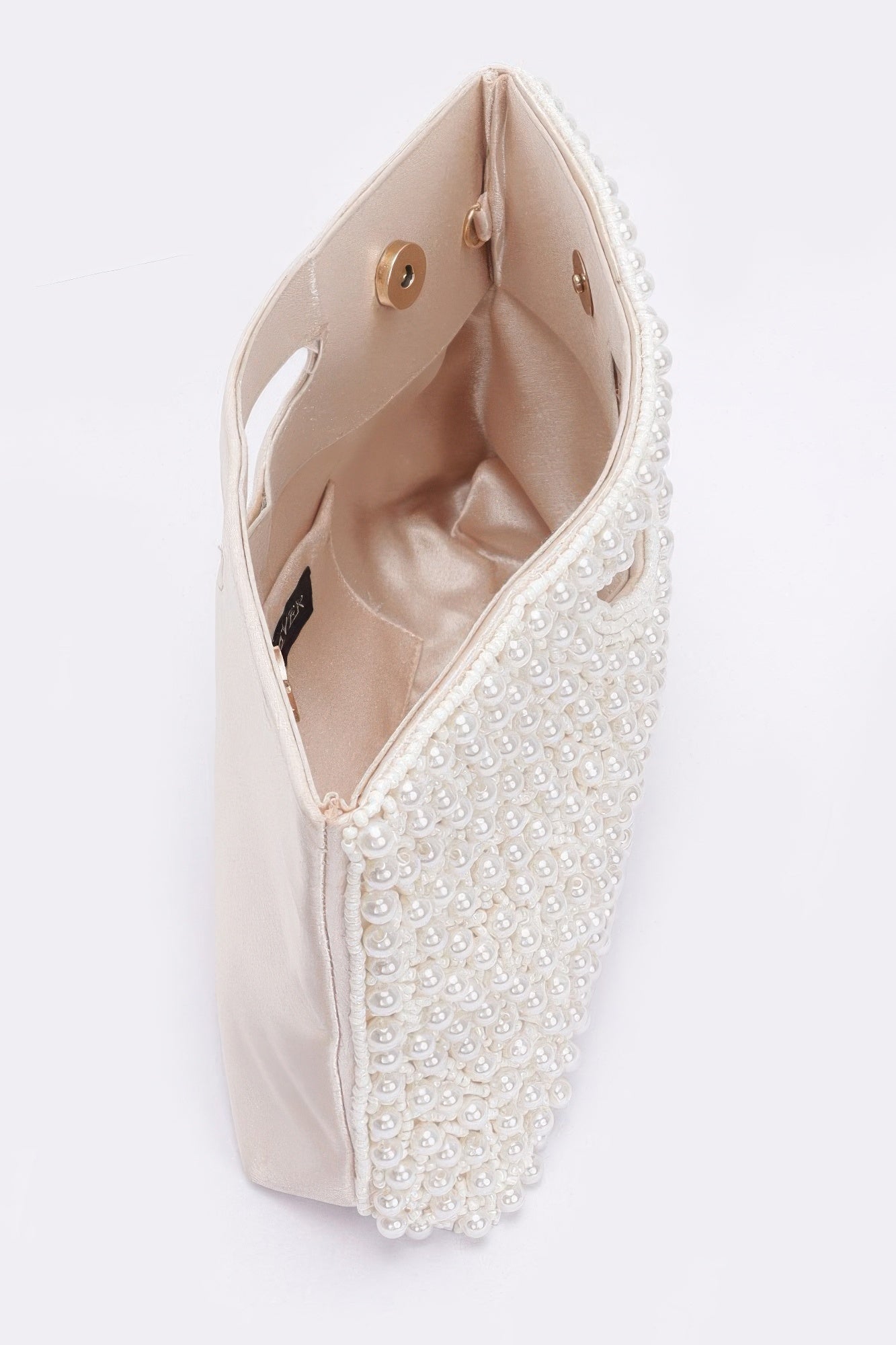 Faux Pearl Handmade Clutch | Mixtshop LLC