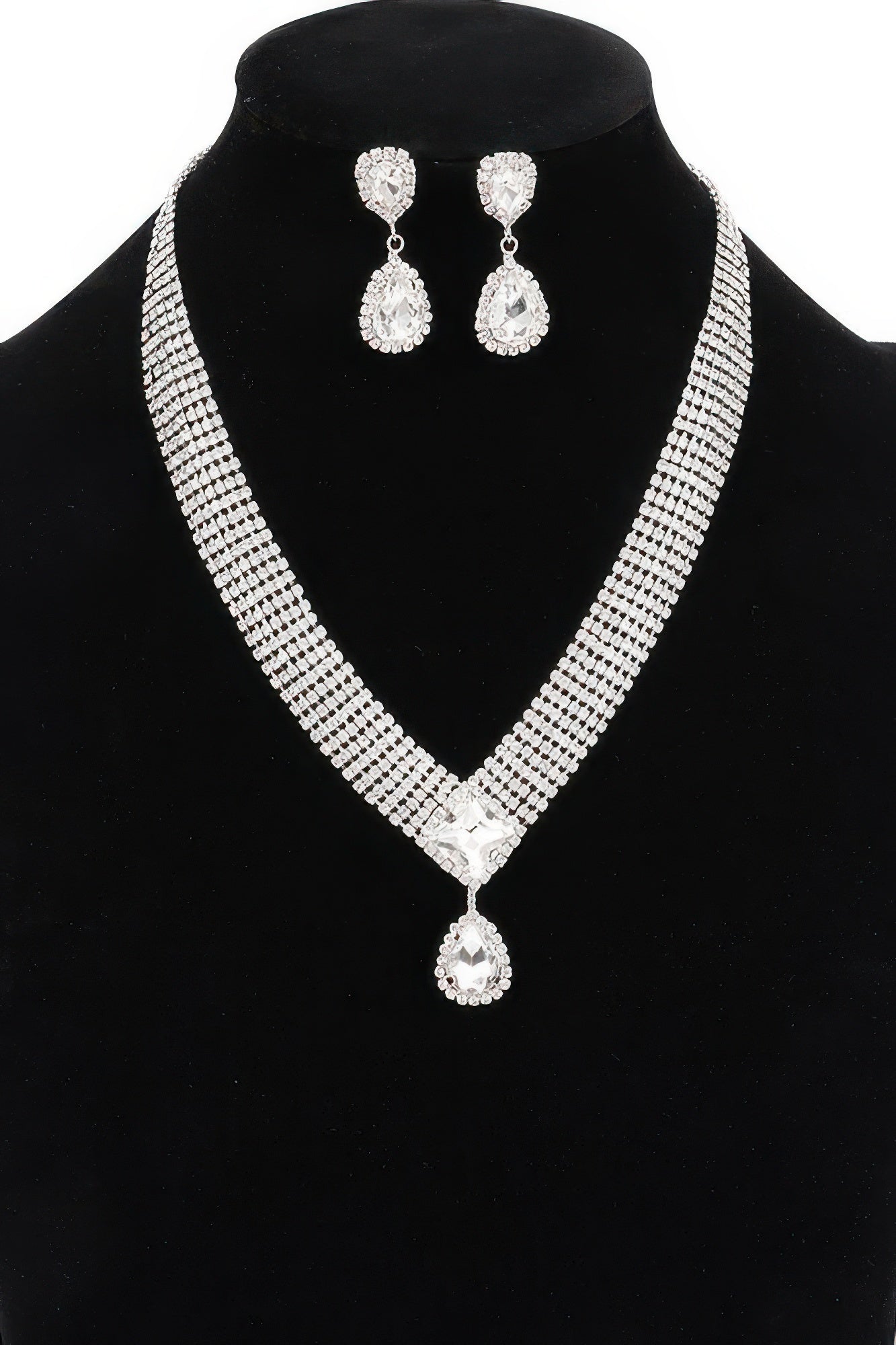 Rhinestone Necklace Set | Mixtshop LLC