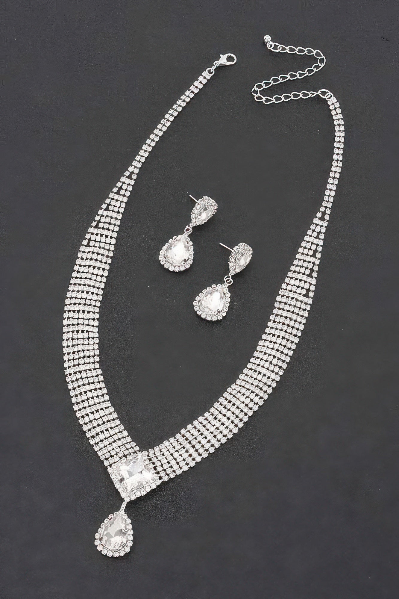 Rhinestone Necklace Set | Mixtshop LLC