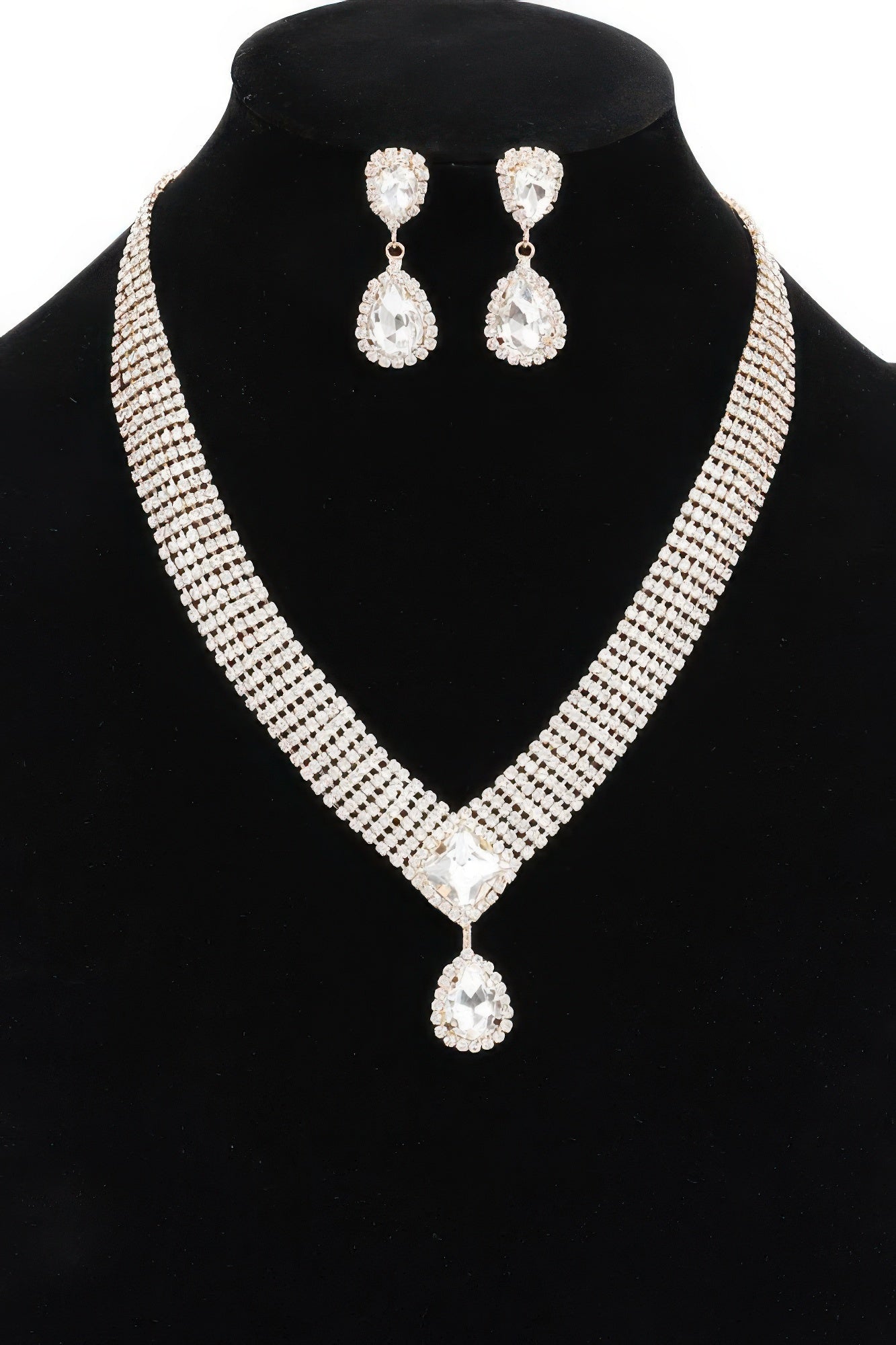 Rhinestone Necklace Set | Mixtshop LLC