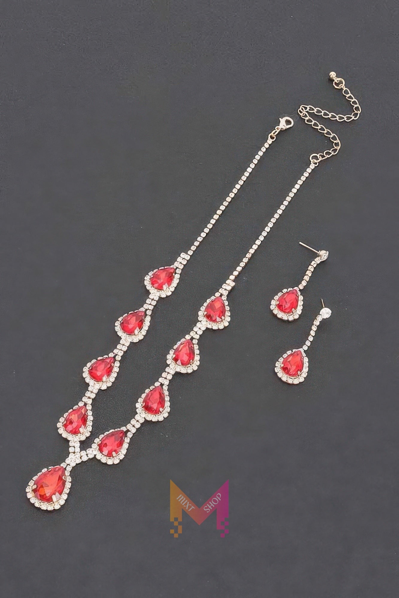 Rhinestone Necklace Set | Mixtshop LLC