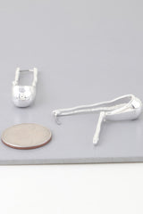 Shiny Melt Hoop Earrings | Mixtshop LLC