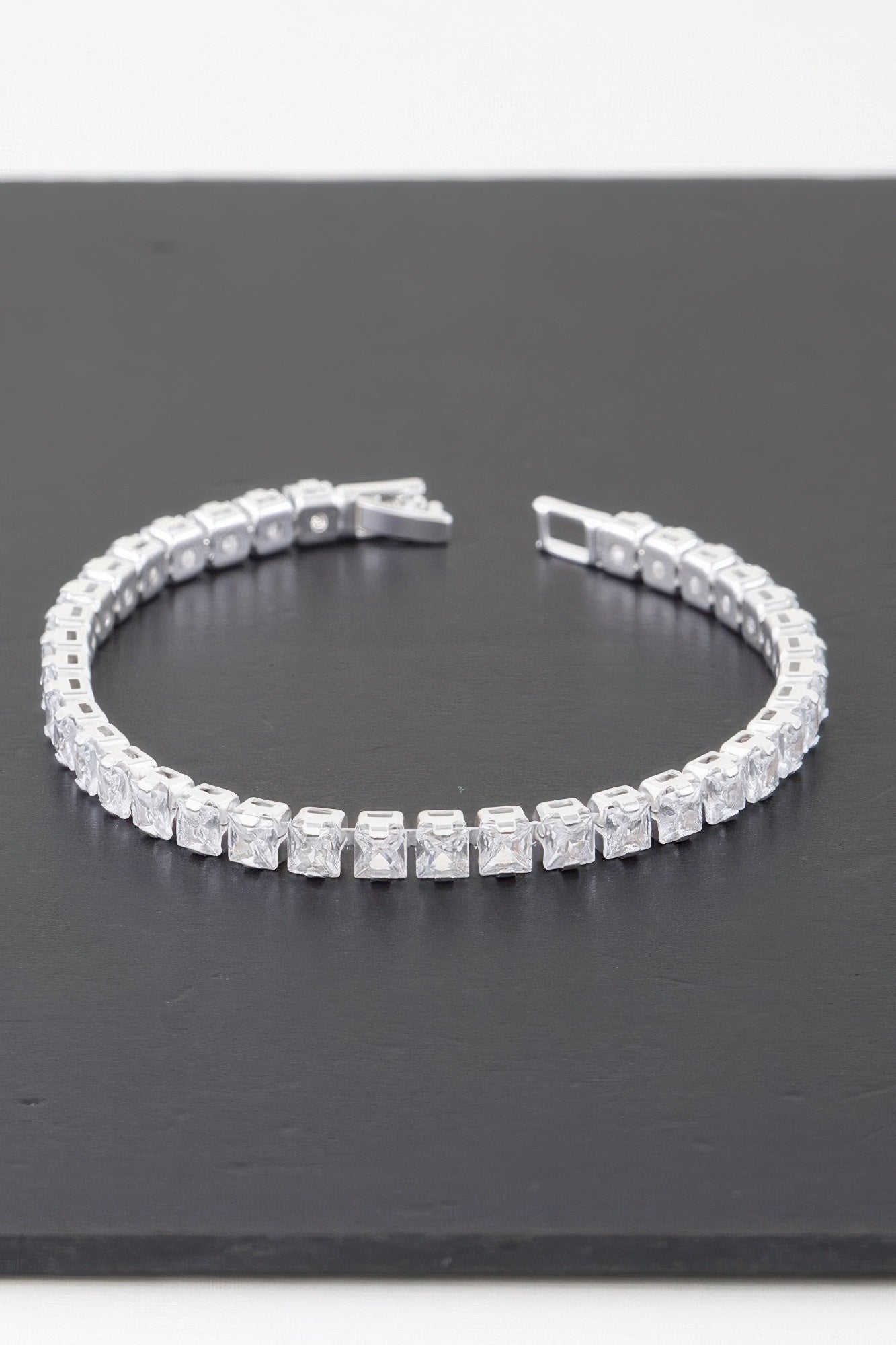 Minimal Cubic Zirconia Bracelet | Mixtshop LLC